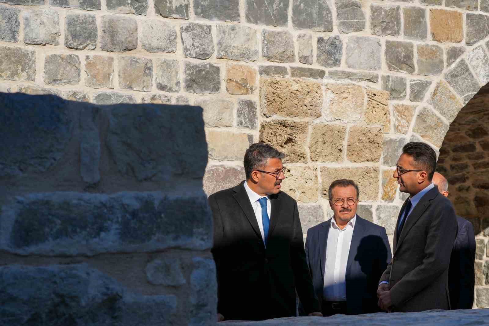 Vali Ali Çelik: "Tarihi mirasımıza sahip çıkıyoruz”