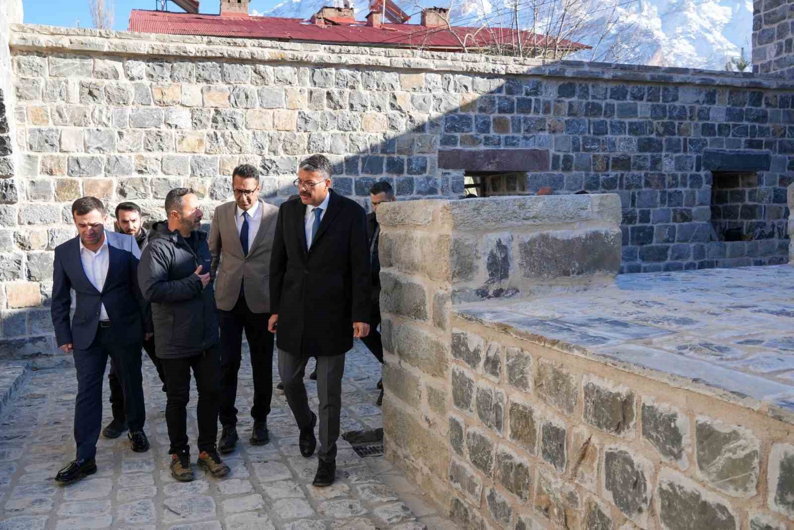 Vali Ali Çelik: "Tarihi mirasımıza sahip çıkıyoruz”
