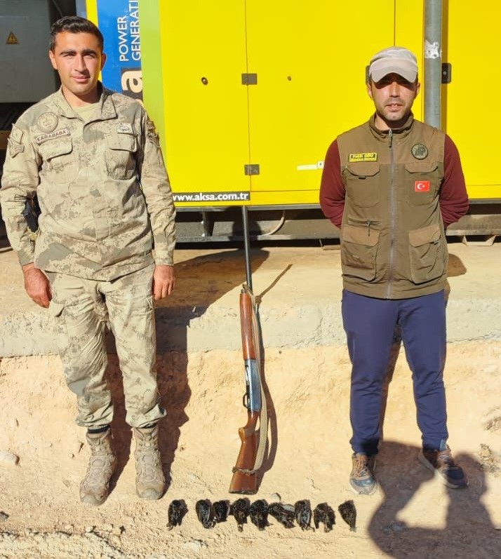 Şırnak’ta kaçak avcılık yapan şahıs yakalandı