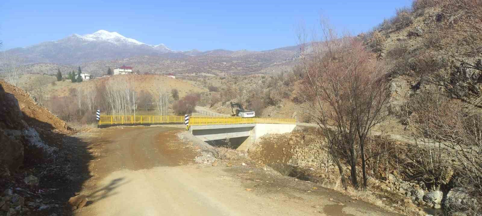 Bükardı Güvenlik Yolu Köprüsü tamamlandı
