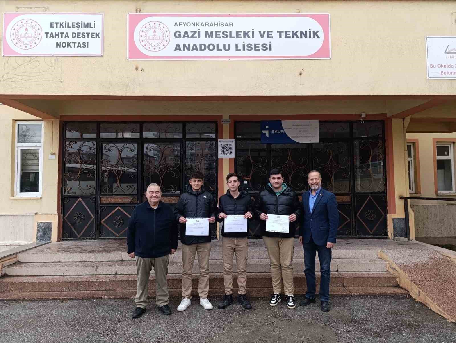 Gazi MTAL öğrencileri staj için Viyana’ya gitti