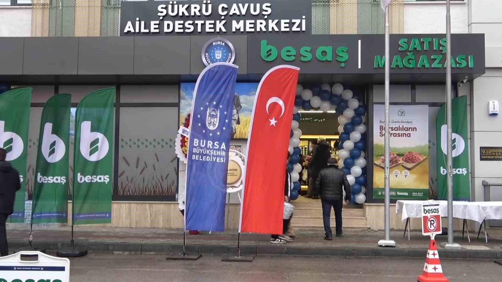 Besaş Fabrika Satış Mağazası, Mudanya’da hizmete girdi