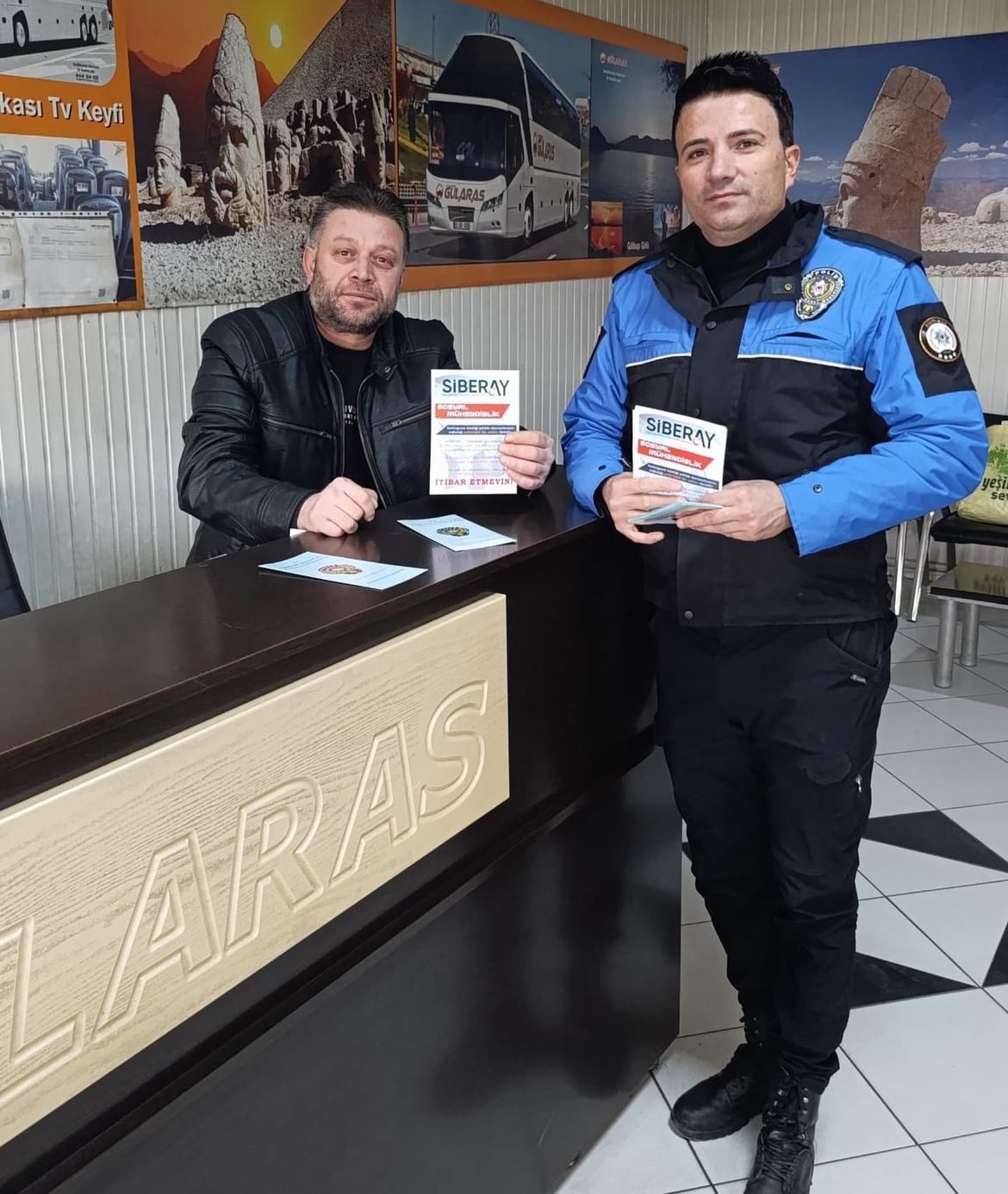 G&ouml;lbaşı&rsquo;nda otogar esnafına bilgilendirme ziyareti
