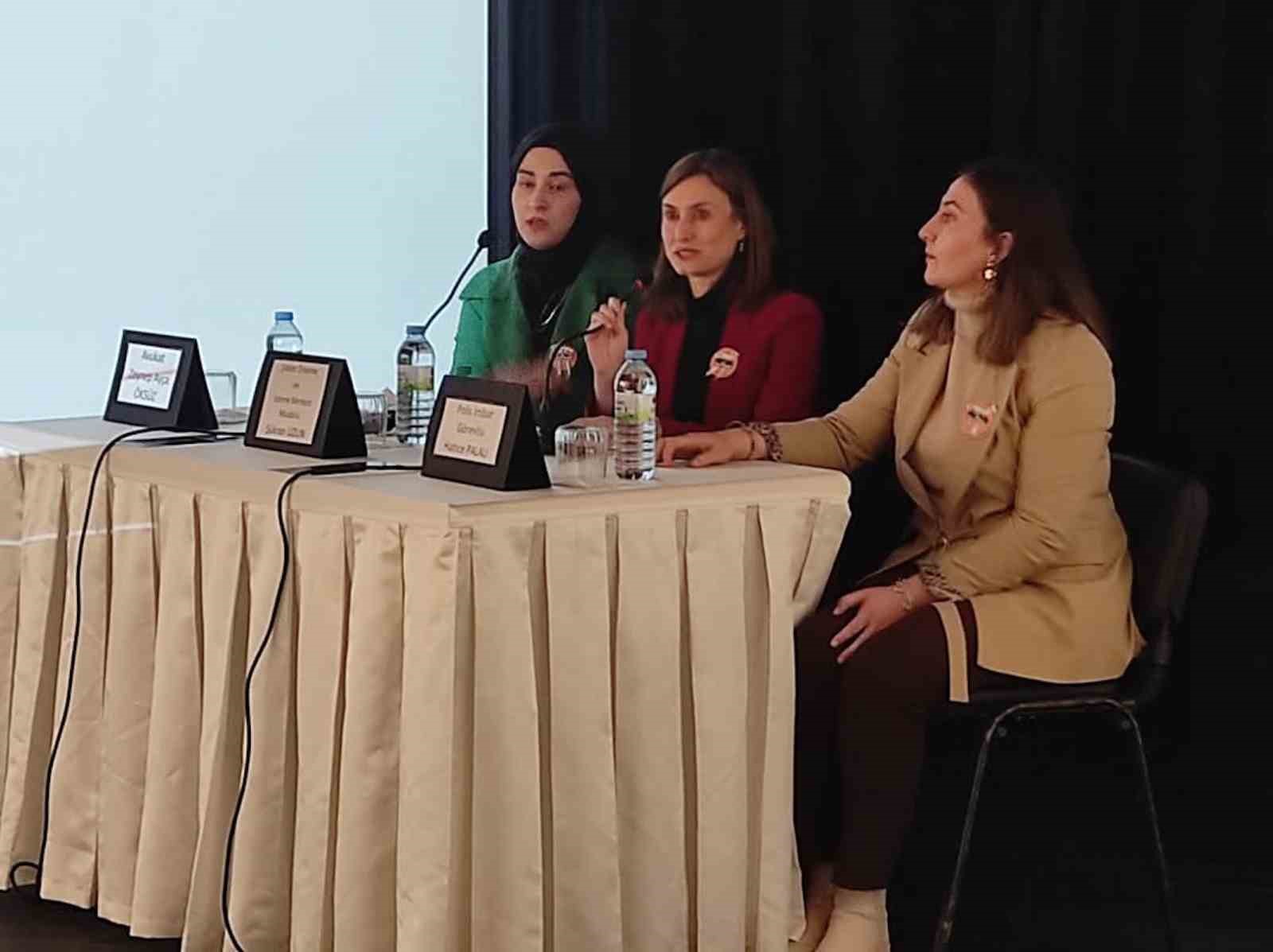 İskilip&rsquo;te vatandaşlara kadına y&ouml;nelik şiddetle m&uuml;cadele eğitimi
