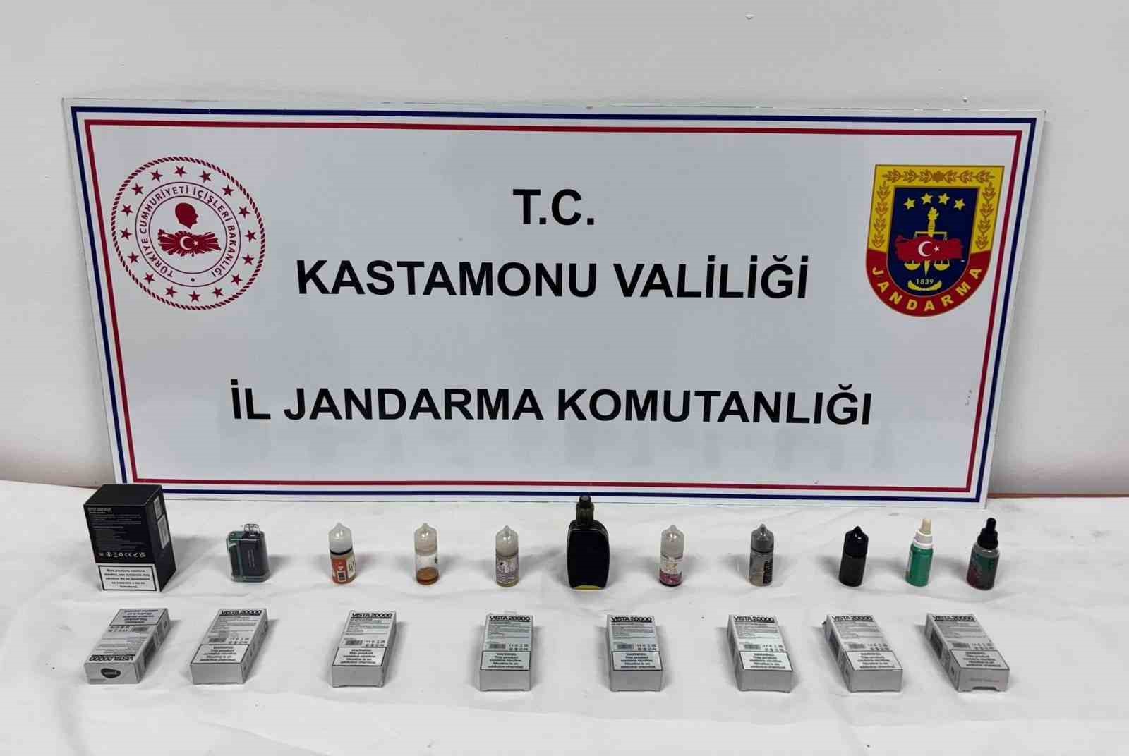 Kastamonu&rsquo;da &ccedil;ok sayıda elektronik sigara ele ge&ccedil;irildi
