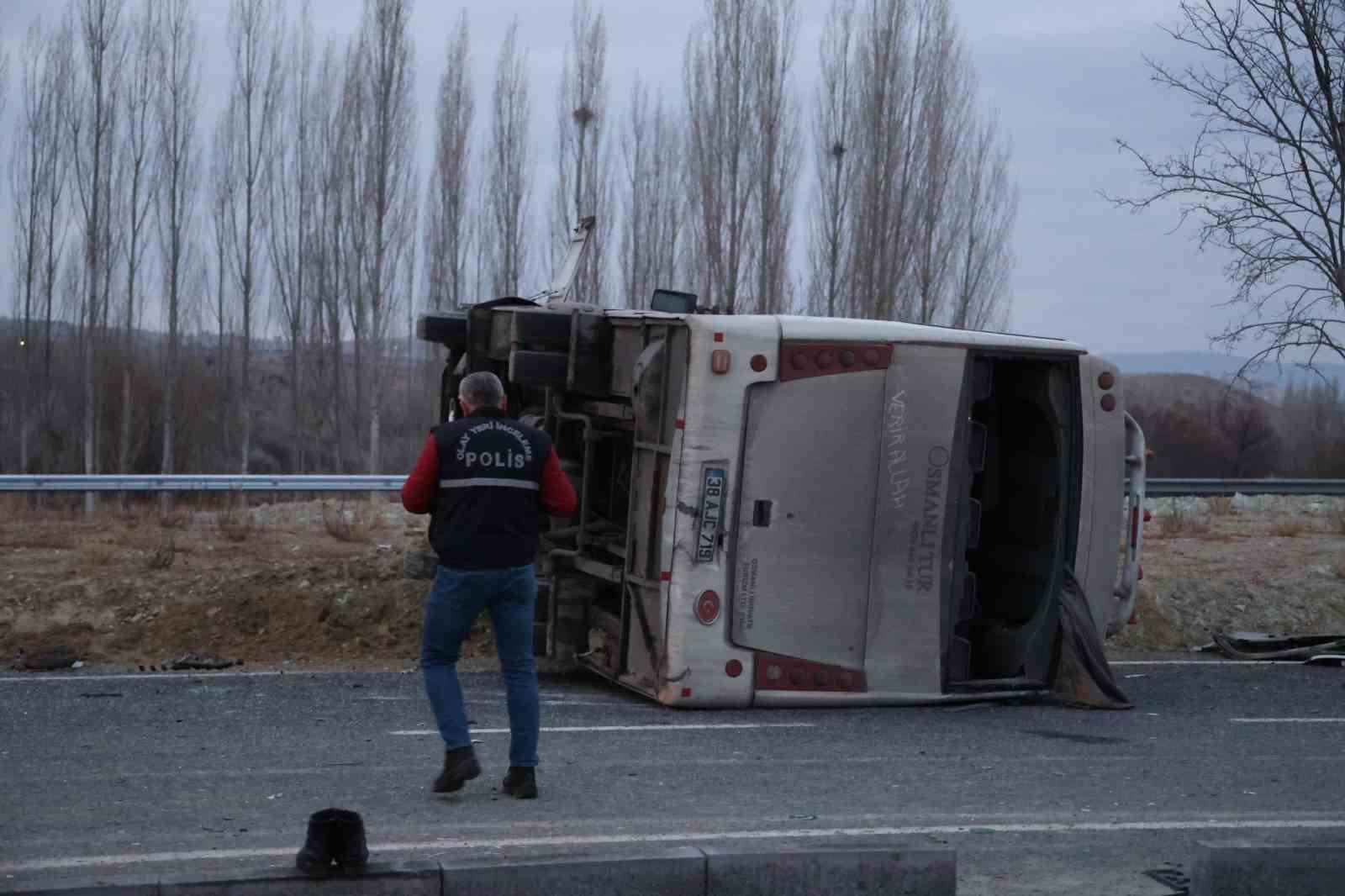 Nevşehir’deki feci kazada 1 kişi hayatını kaybetti
