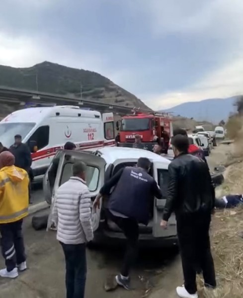 Osmaniye’de trafik kazası: : 1 ölü, 3 yaralı