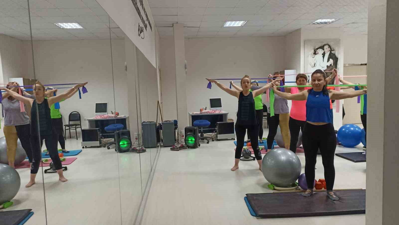 Odunpazarı Belediyesi&rsquo;nden pilates eğitimleri
