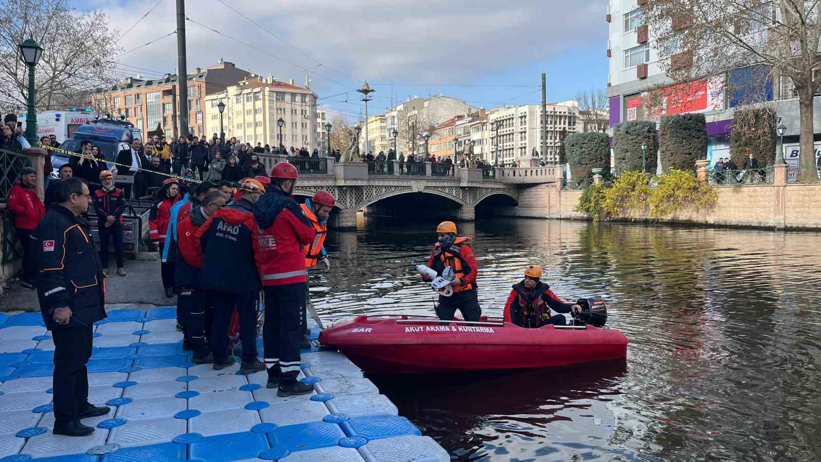 Eskişehir’de ‘Suda boğulma vakası tatbikatı’ yapıldı