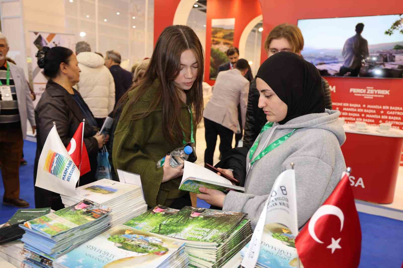 Marmaris, turizm fuarında yerini aldı
