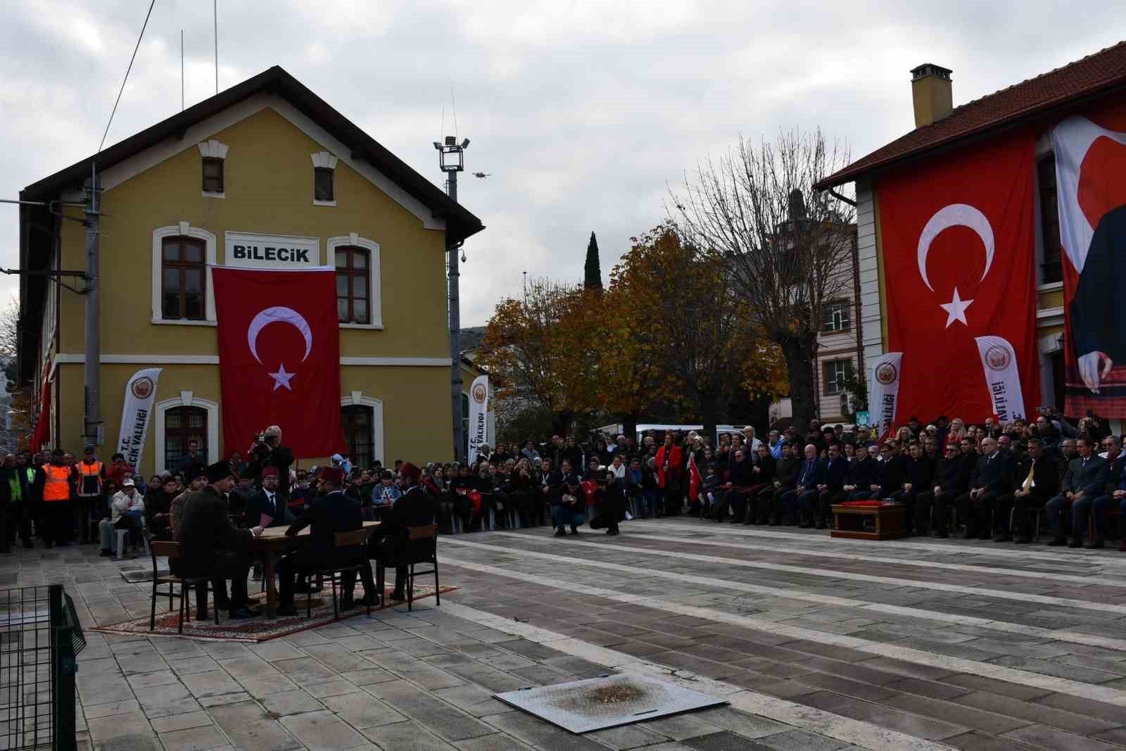 Atat&uuml;rk&rsquo;&uuml;n Bilecik ziyaretinin 104. yılı coşkuyla kutlandı
