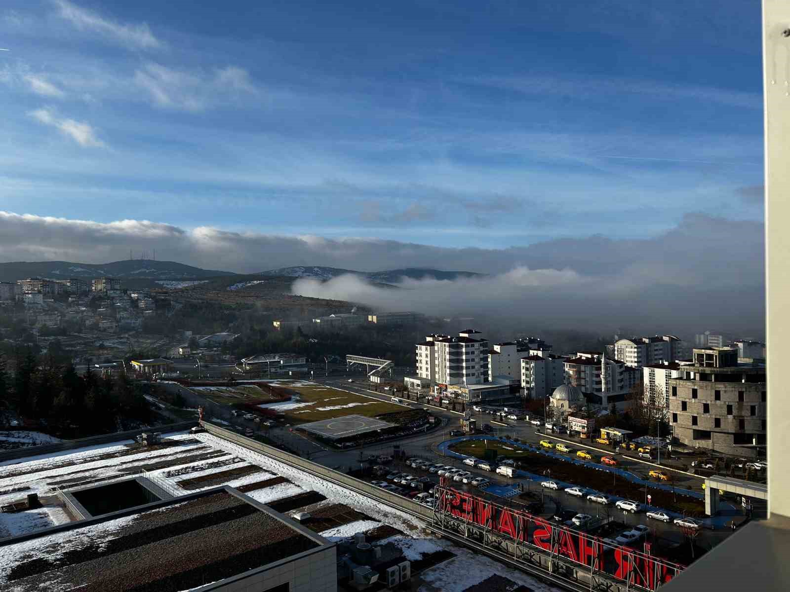 Yozgat’ı sis kapladı