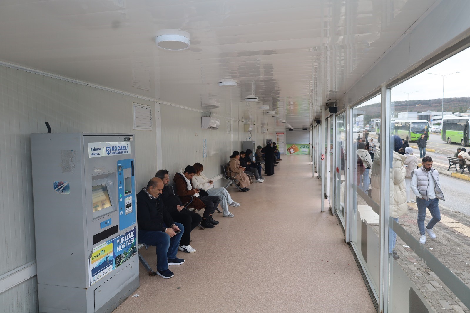 Akıllı duraklar Kocaeli’yi ısıtıyor