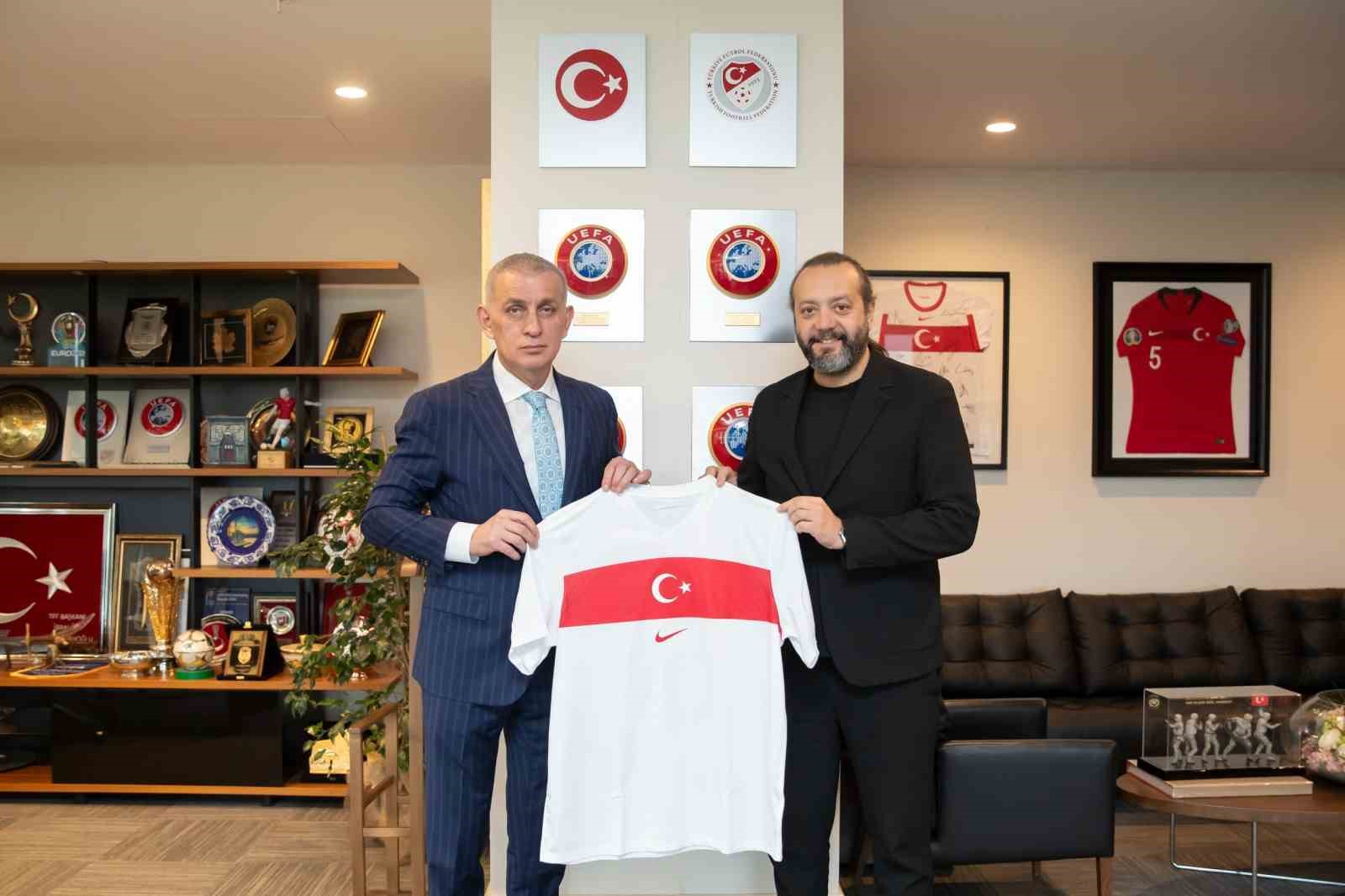 Ersen Küçük’ten, TFF Başkanı Hacıosmanoğlu’na ziyaret
