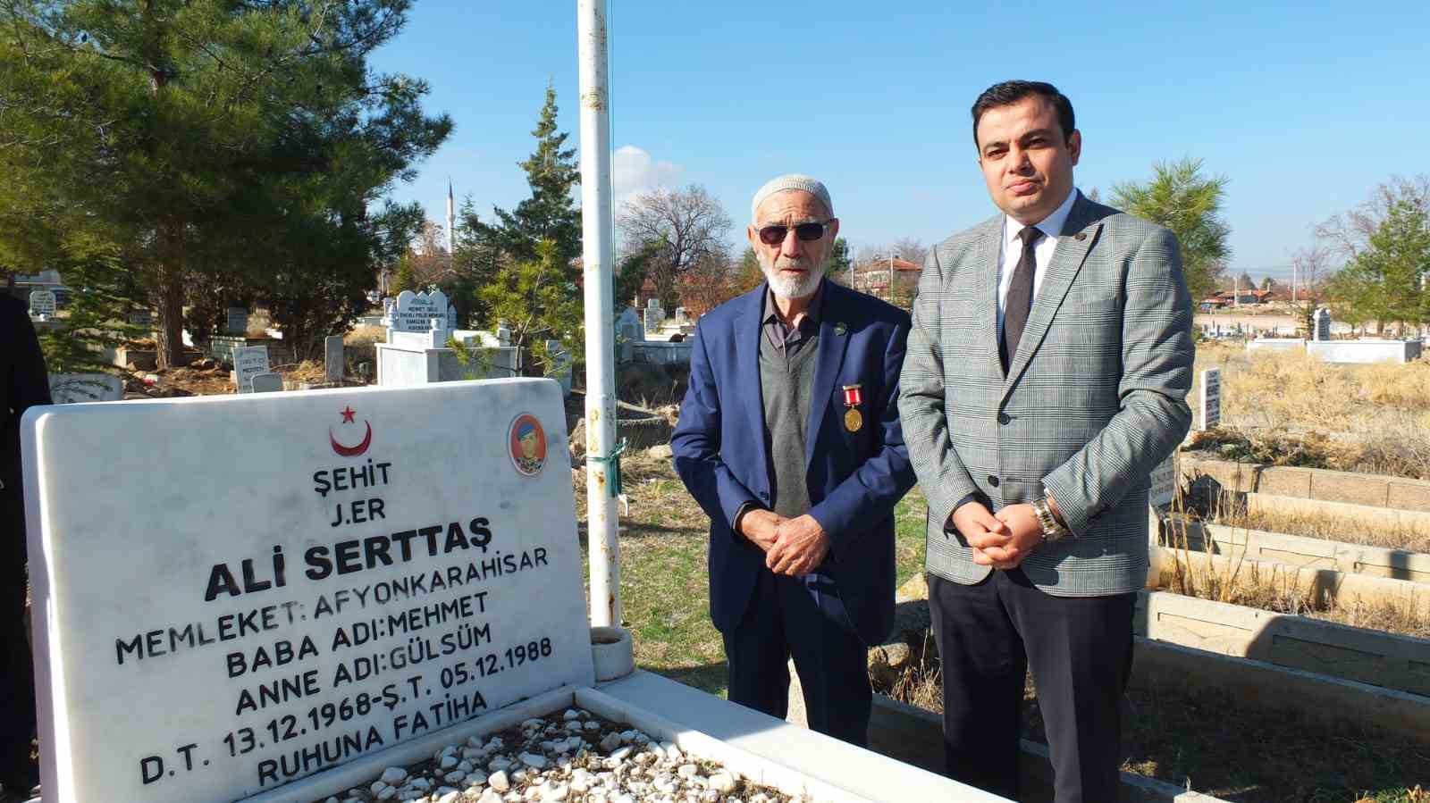 Şehit Serttaş, şahadetinin yıl dönümünde dualarla yad edildi