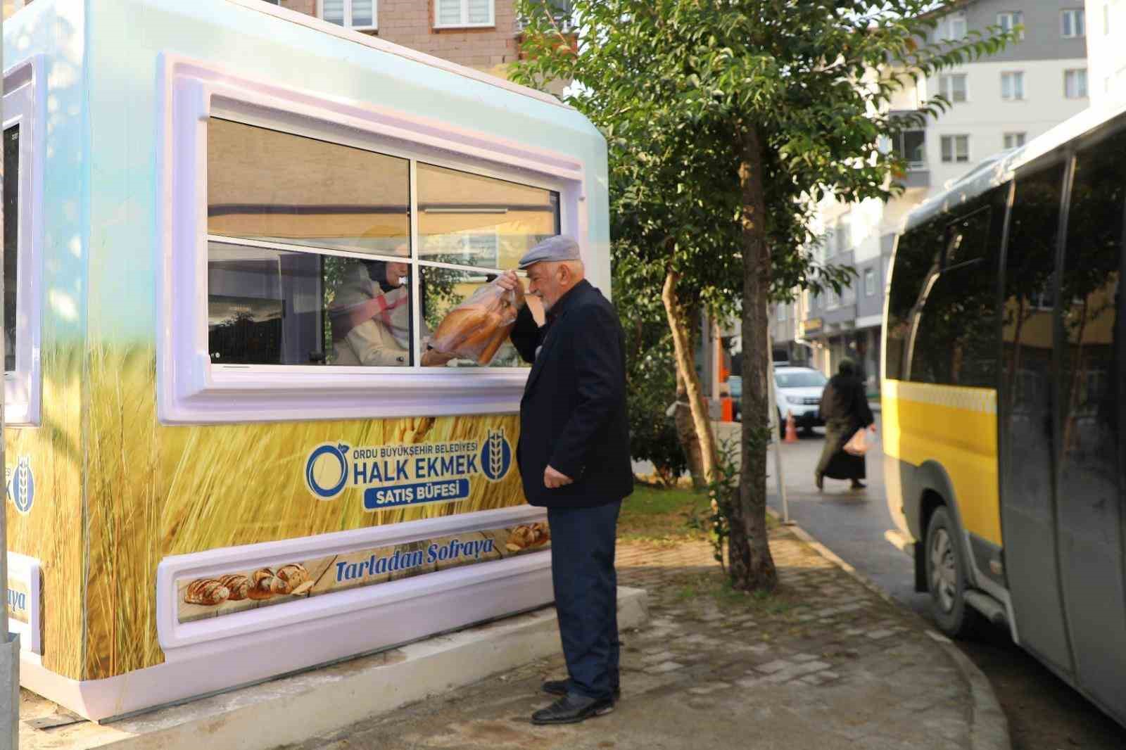 Ordu&rsquo;da halk ekmek satışları başladı: Fiyatı 8 TL
