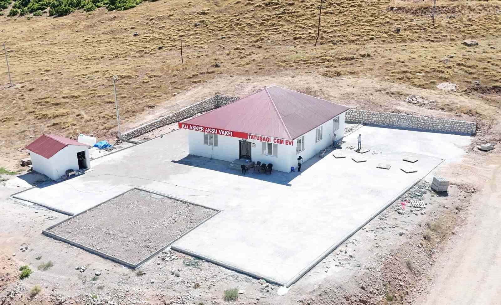 Tunceli’deki 16 cemevinin ihtiyaçları karşılandı