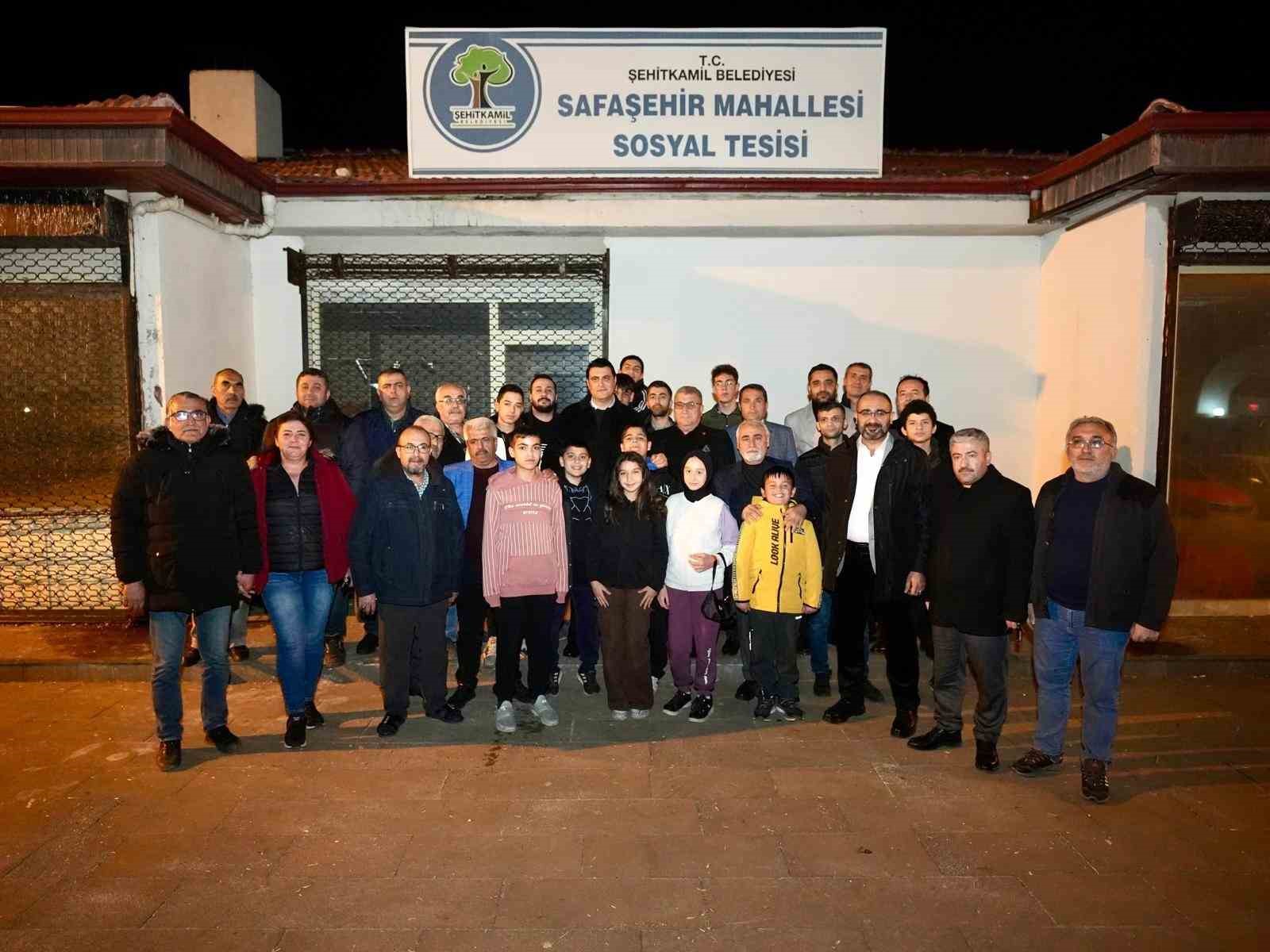 Yılmaz&rsquo;dan 8 mahallenin sakinleri ile bir araya geldi
