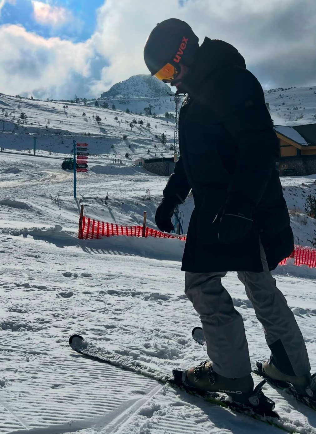 Ünlü çift kayak sezonunu Bolu’da açtı
