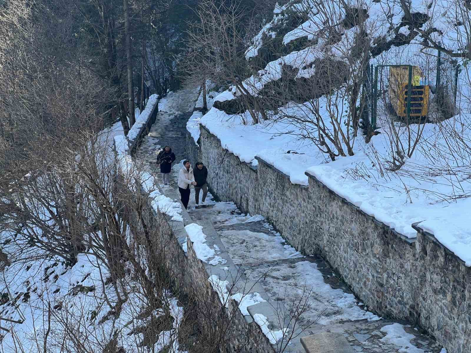 Sümela Manastırı’nın havadan çekilen görüntüleri büyüledi
