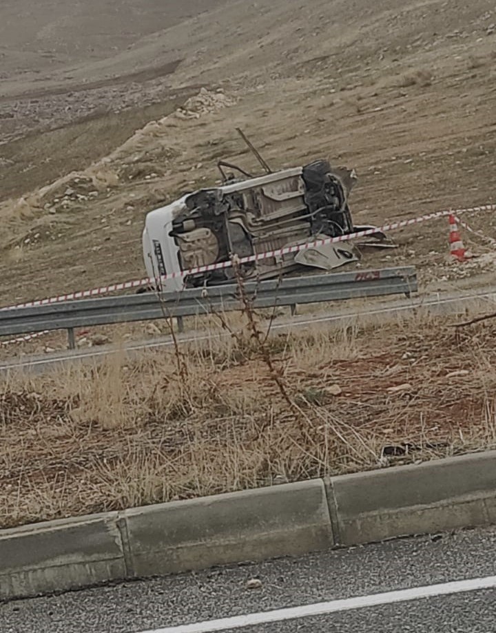 Hasankeyf yolunda trafik kazası: 1 yaralı