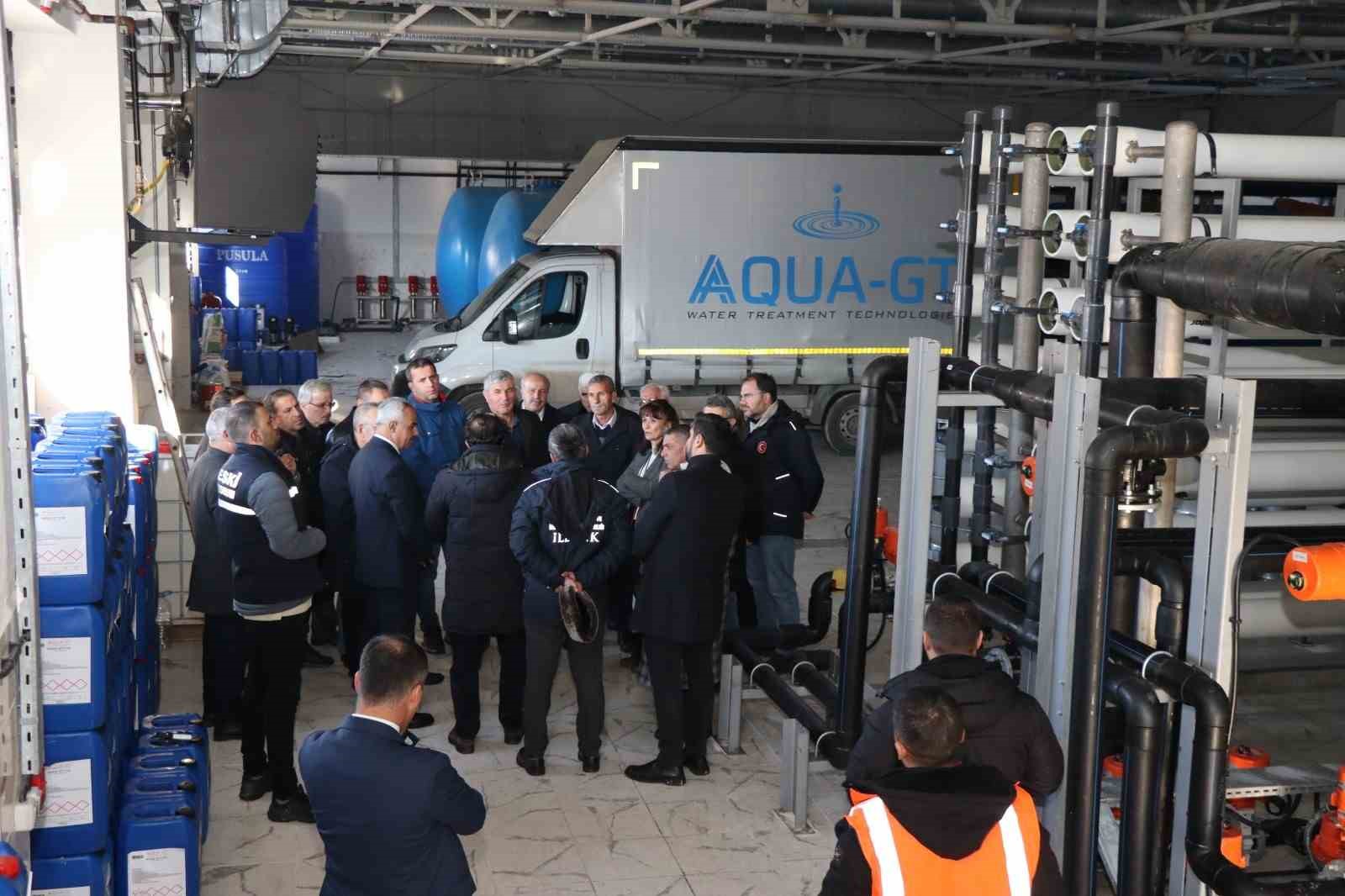 Oltu arıtılmış suya kavuşuyor
