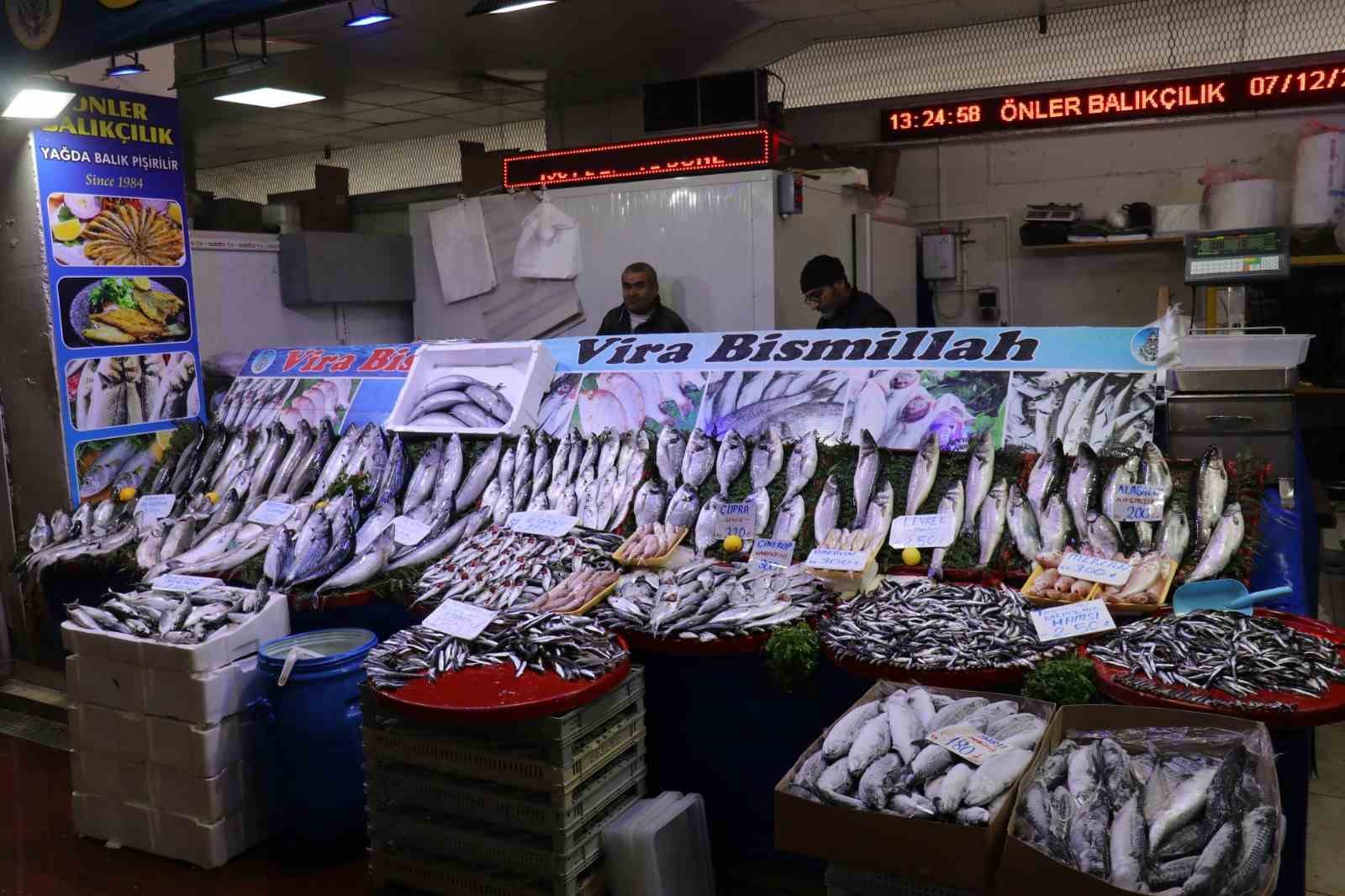 Malatya&rsquo;da havalar soğudu balığa talep arttı
