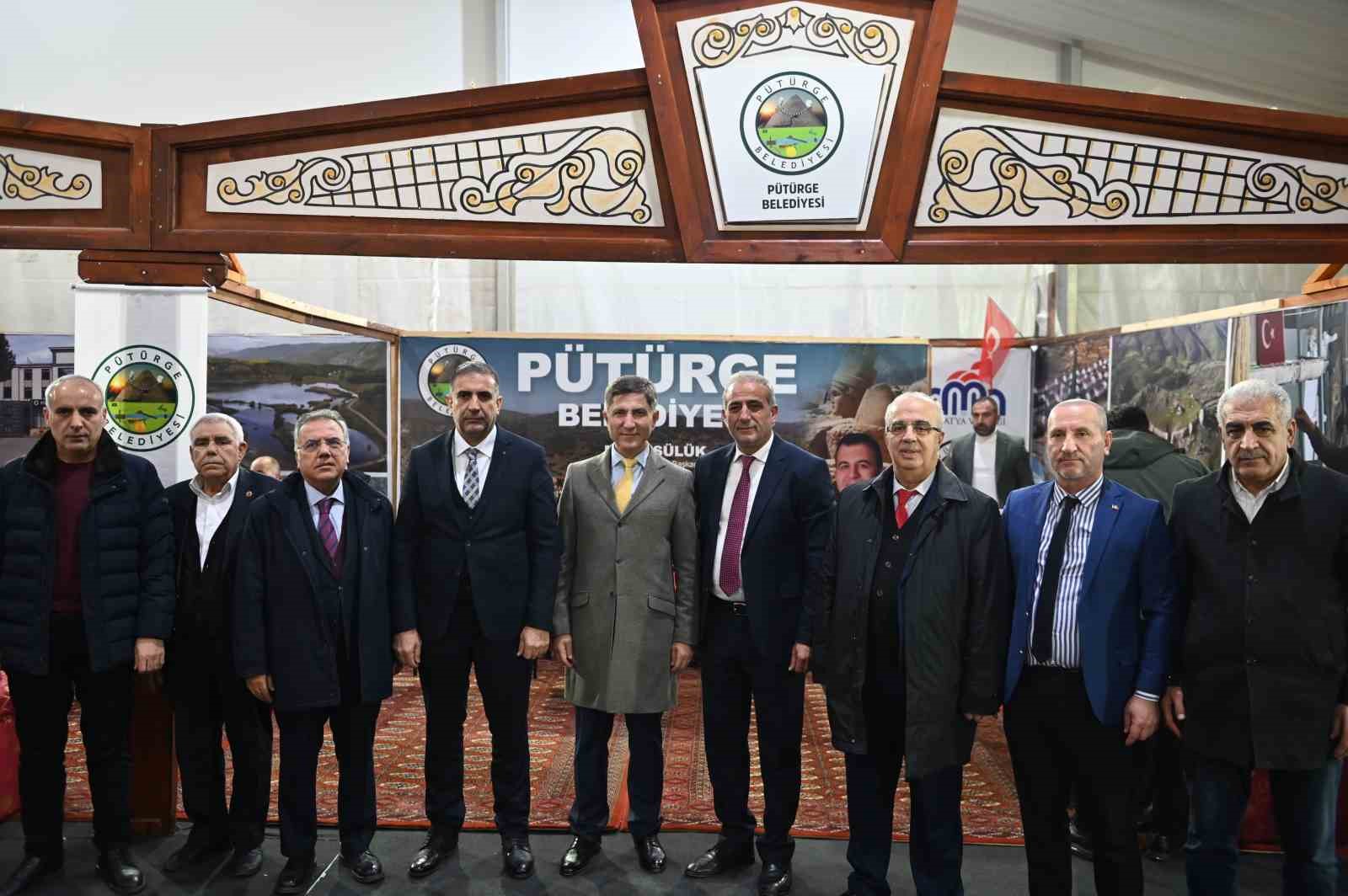 Geleneksel Malatya Tanıtım G&uuml;nleri&rsquo;nde P&uuml;t&uuml;rge Belediyesi standına yoğun ilgi
