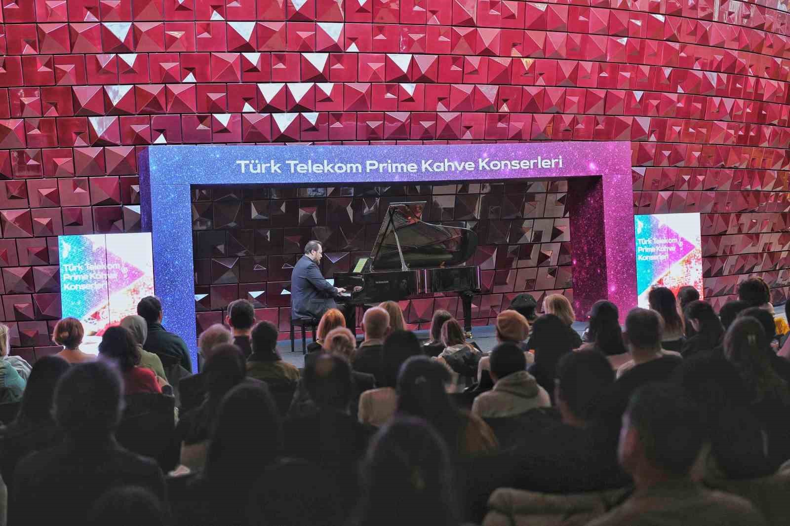 Türk Telekom Prime Kahve Konserleri piyano resitali ile başladı
