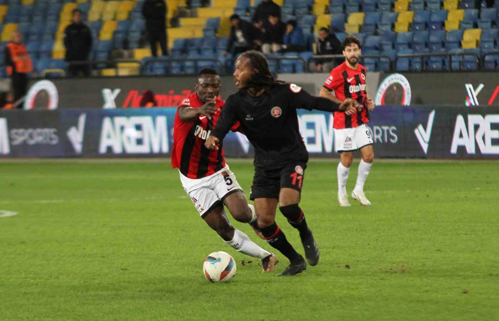 Trendyol 1. Lig: Gençlerbirliği: 1 - Fatih Karagümrük: 0

