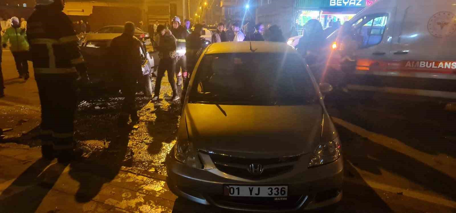 Batman’da iki otomobil çarpıştı: 2 yaralı