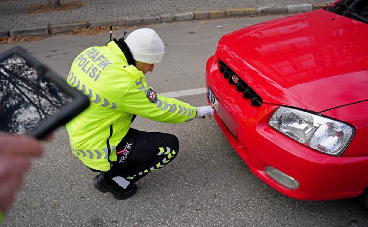 Isparta&rsquo;da trafik denetimi
