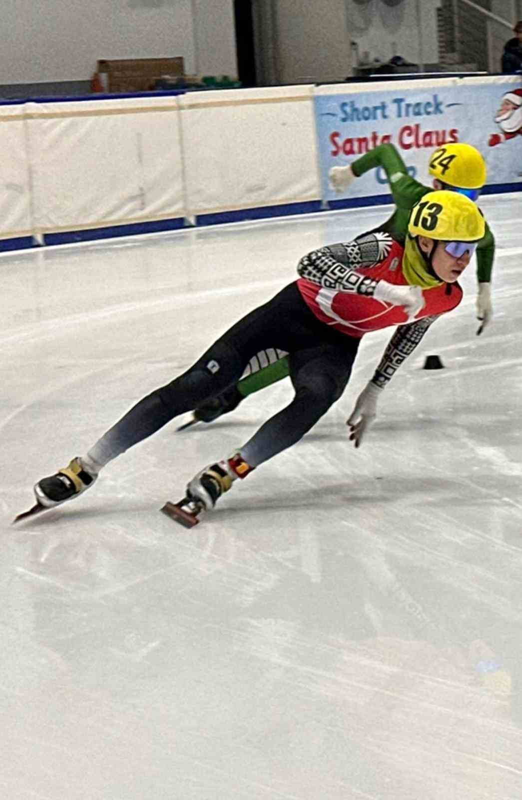 İlyas Karadağ sürat pateninde gururumuz oldu
