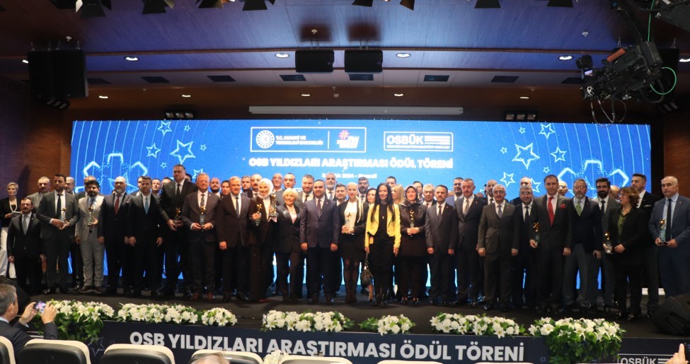 OSB&rsquo;nin Yıldızları Araştırmasından Denizli OSB&rsquo;ye &ouml;d&uuml;l
