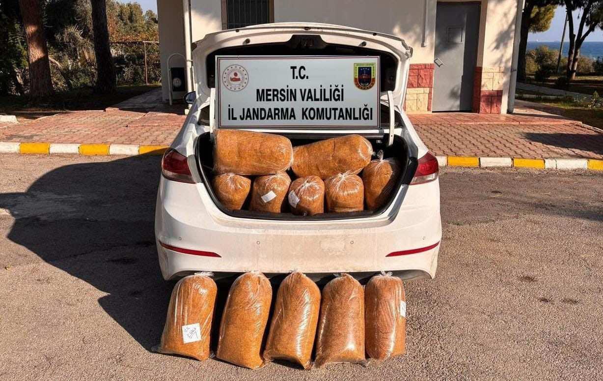 Mersin’de kaçak makaron operasyonu: 4 gözaltı