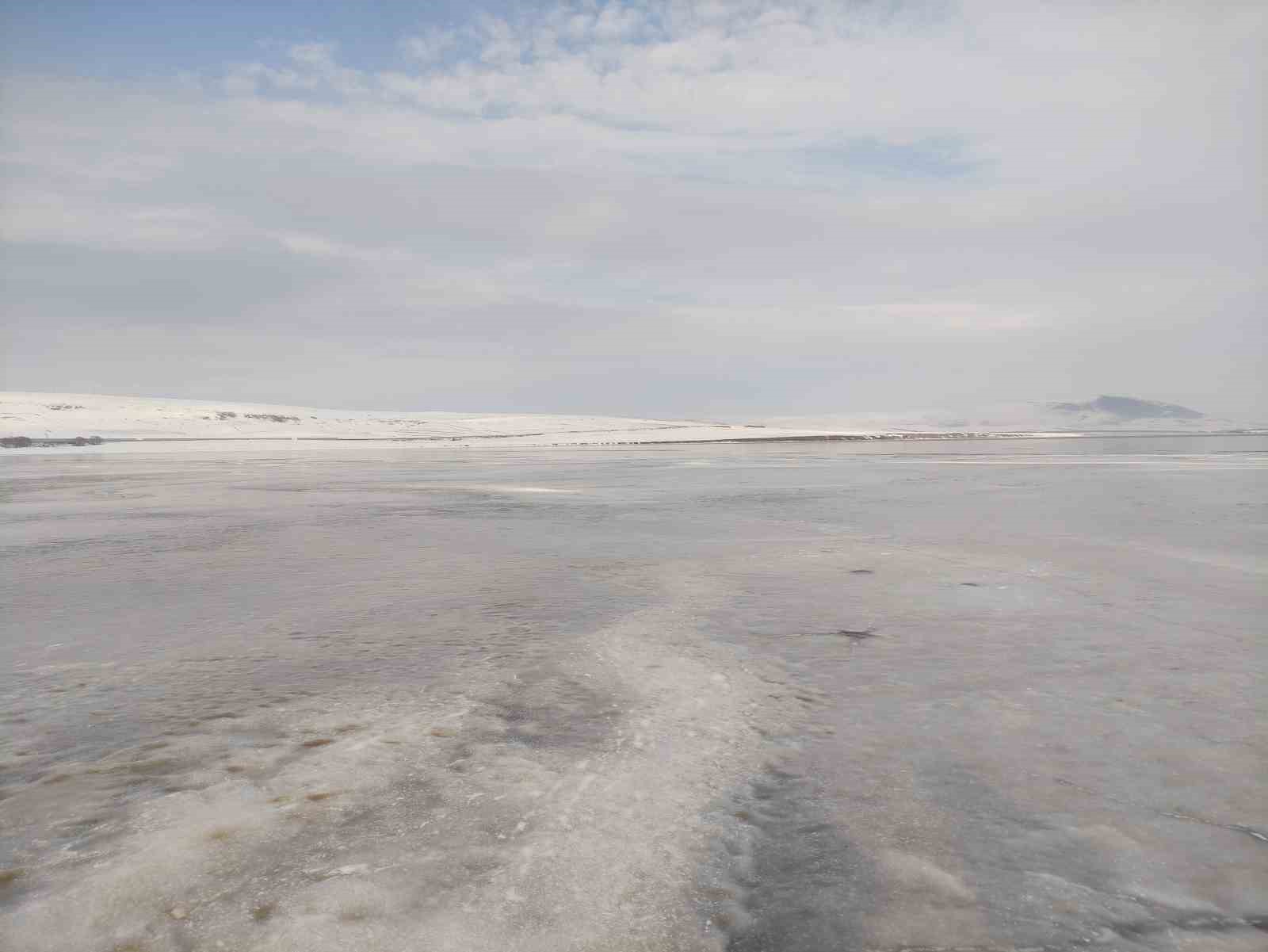 Aktaş G&ouml;l&uuml; dondu
