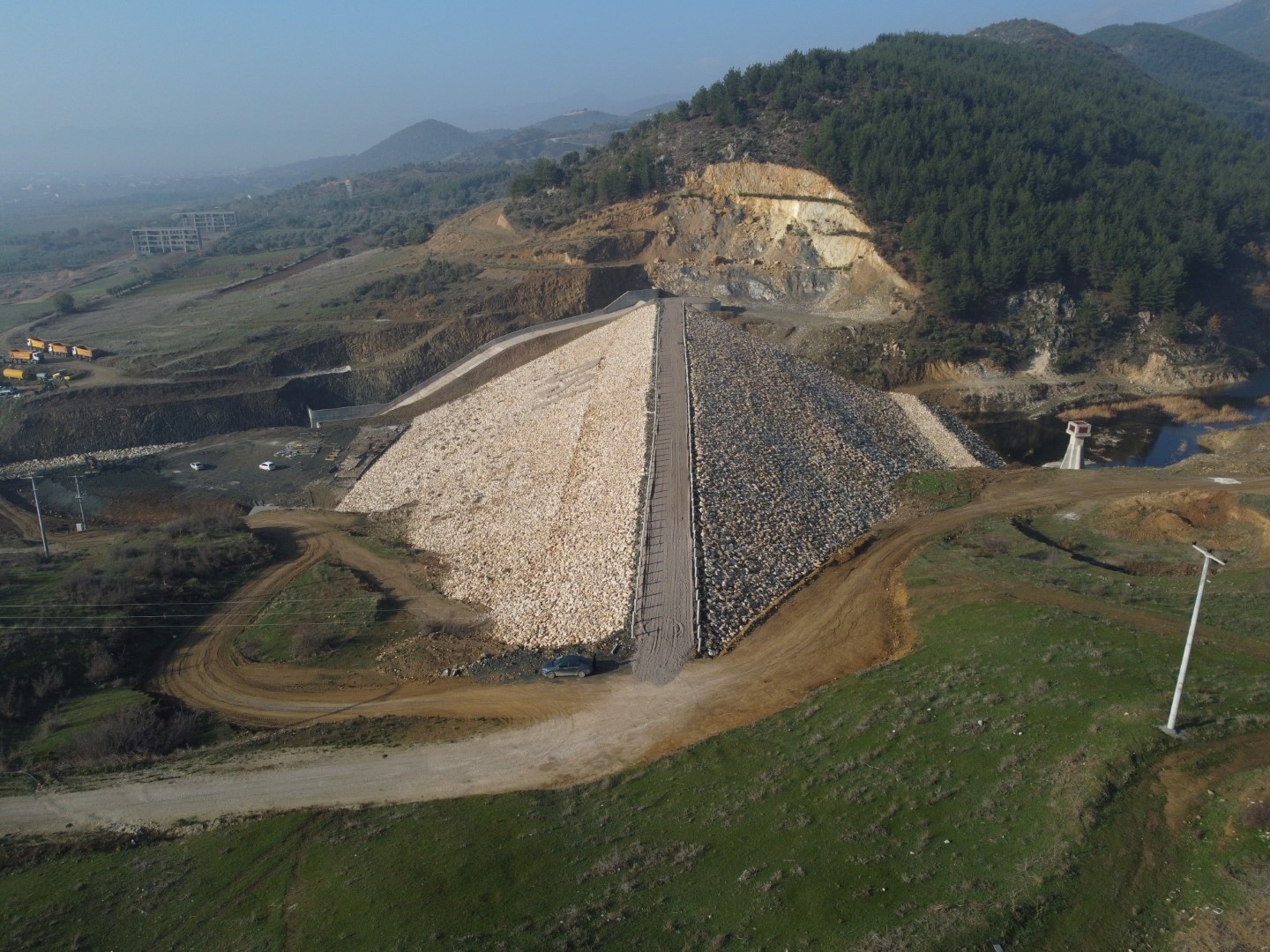 Su tutmaya başlayan yeni baraj ile 6 bin 950 dekar tarım alanı sulanacak
