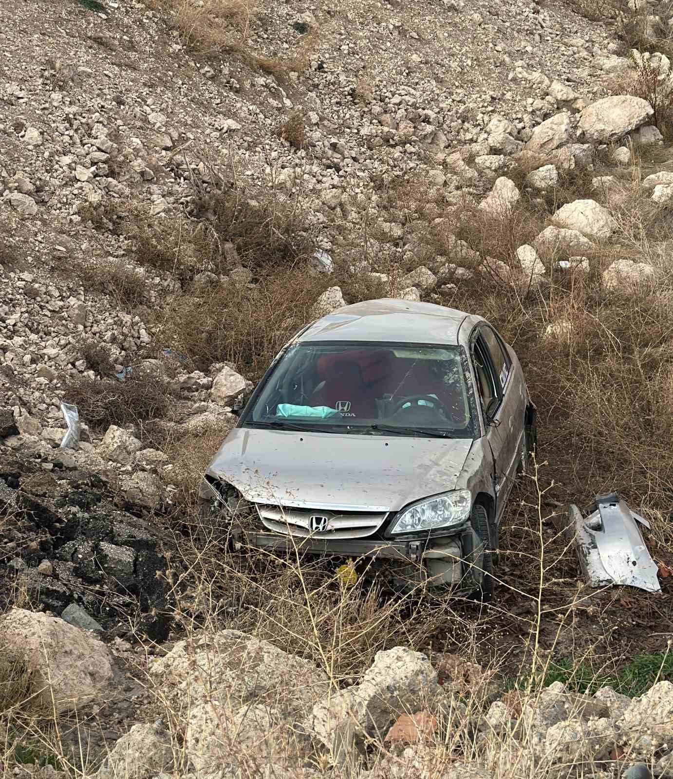 Elazığ’da trafik kazası: 2 yaralı
