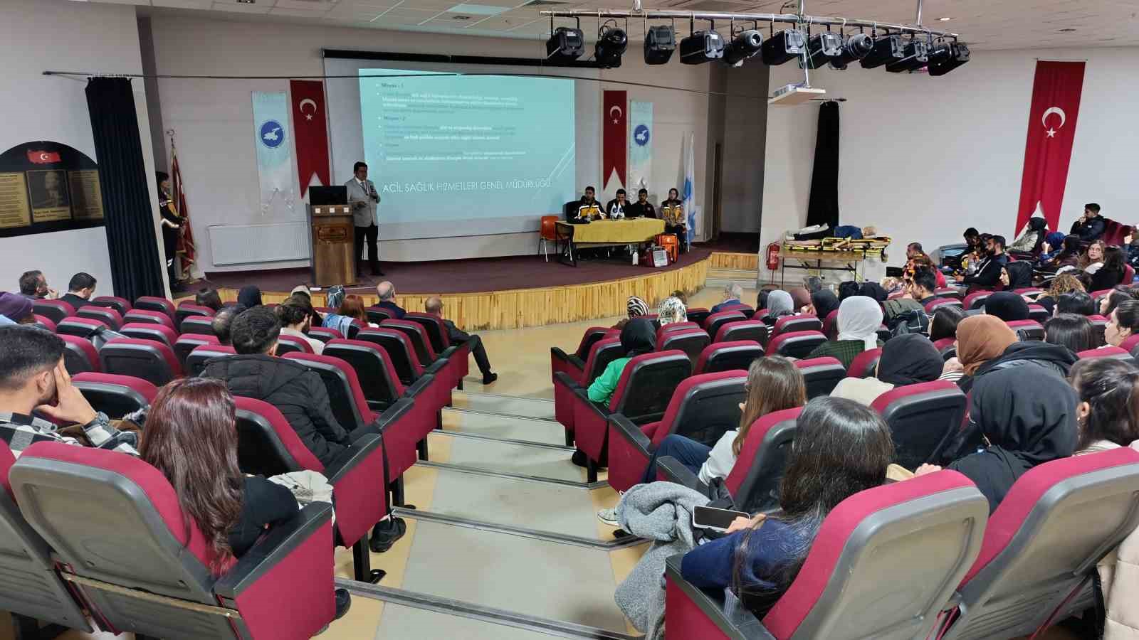 Van&rsquo;da &ldquo;Acil Sağlık Hizmetleri Tanıtım ve Eğitim Programı&rdquo;
