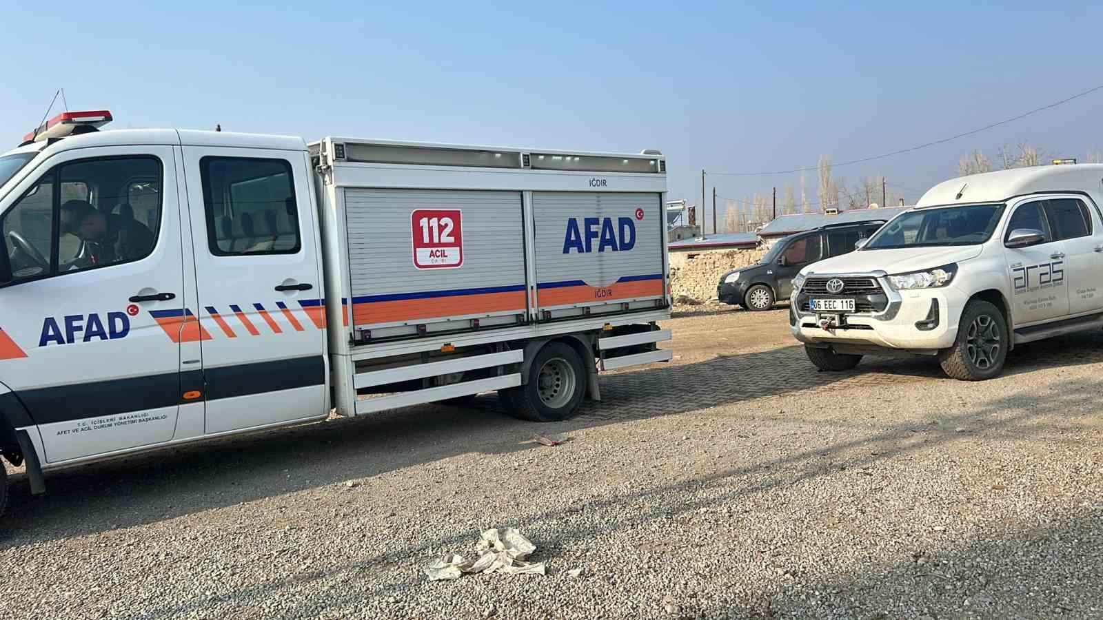 Iğdır&rsquo;da &ccedil;ıkan yangında bir ev kullanılamaz hale geldi
