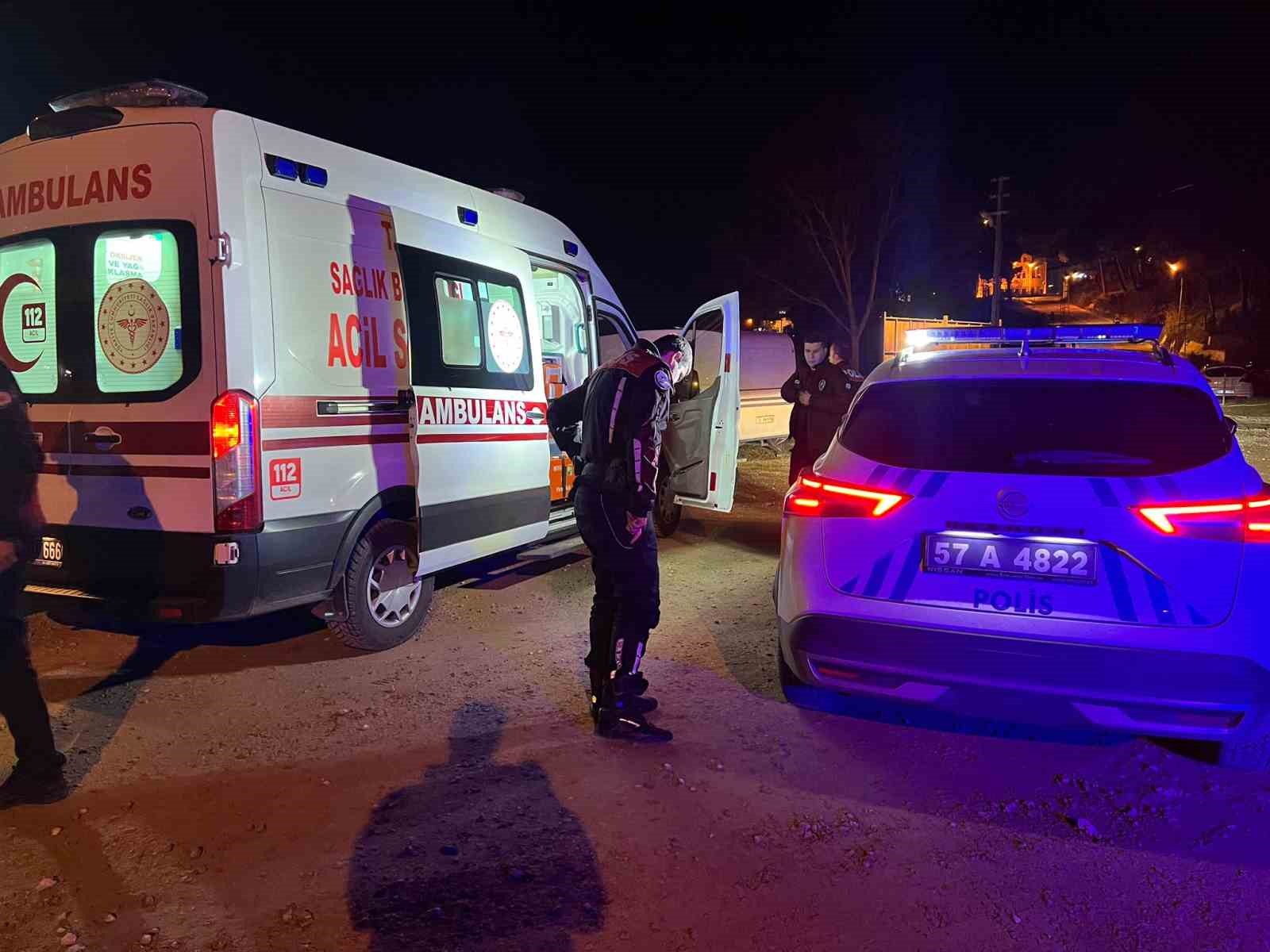 Sinop’ta bıçaklı saldırı: 1 yaralı