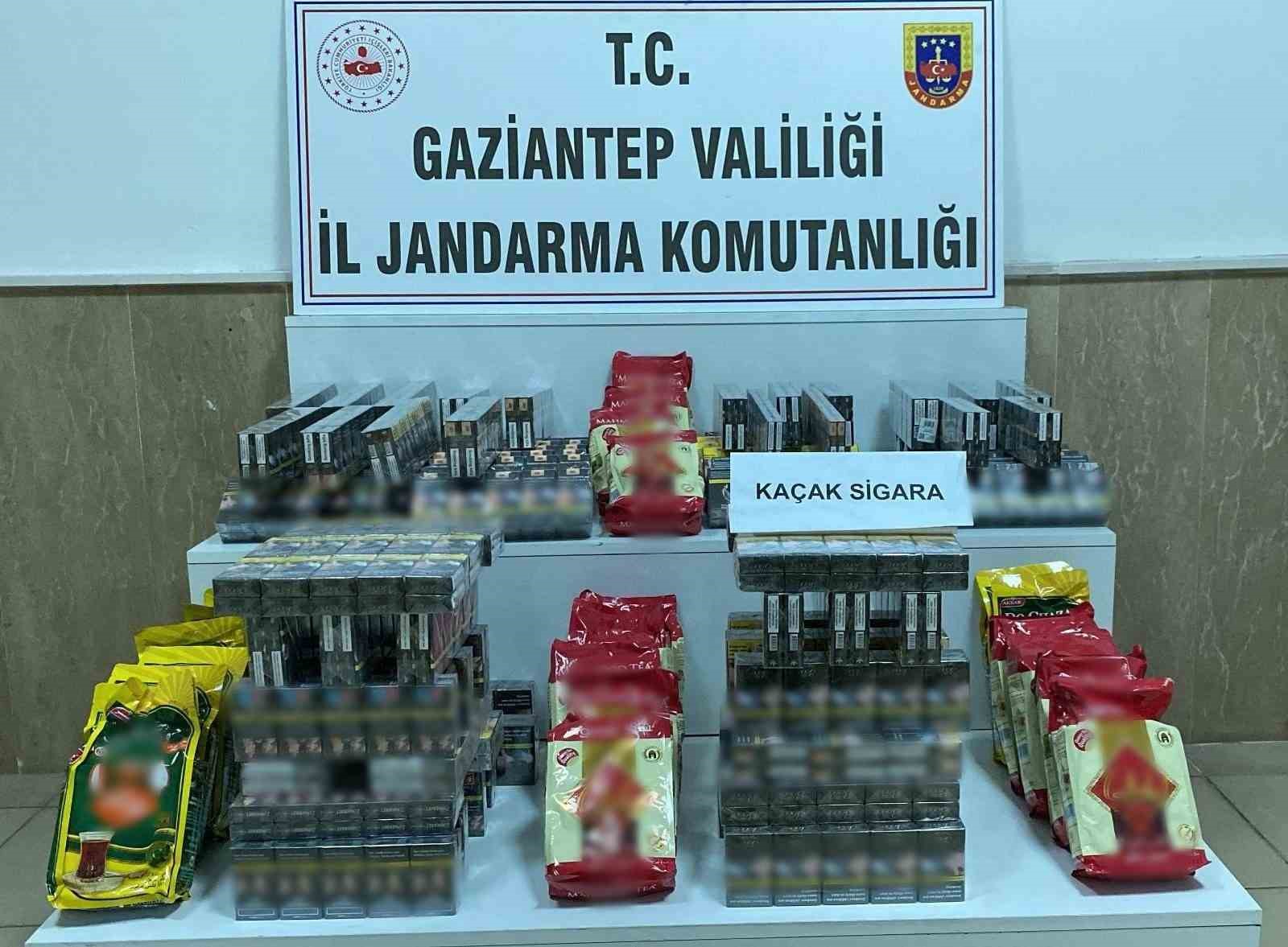 Gaziantep’te 773 bin TL değerinde kaçak malzeme ele geçirildi: 9 gözaltı