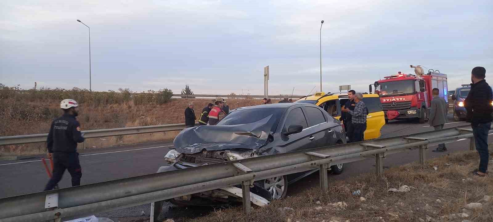 Şanlıurfa&rsquo;da trafik kazası: 6 yaralı
