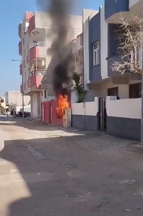Şanlıurfa’da patlayan elektrik panoları vatandaşları çileden çıkardı