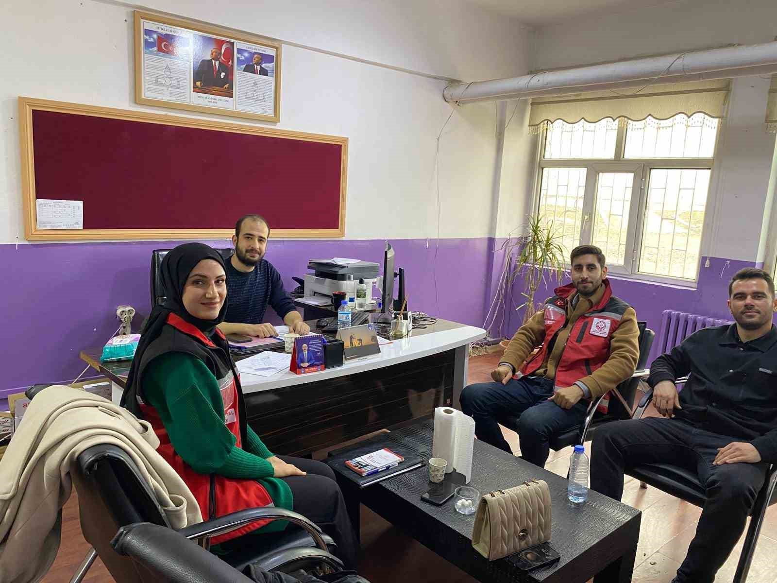 ODES projesi kapsamında k&ouml;y okullarına ziyaretler s&uuml;r&uuml;yor
