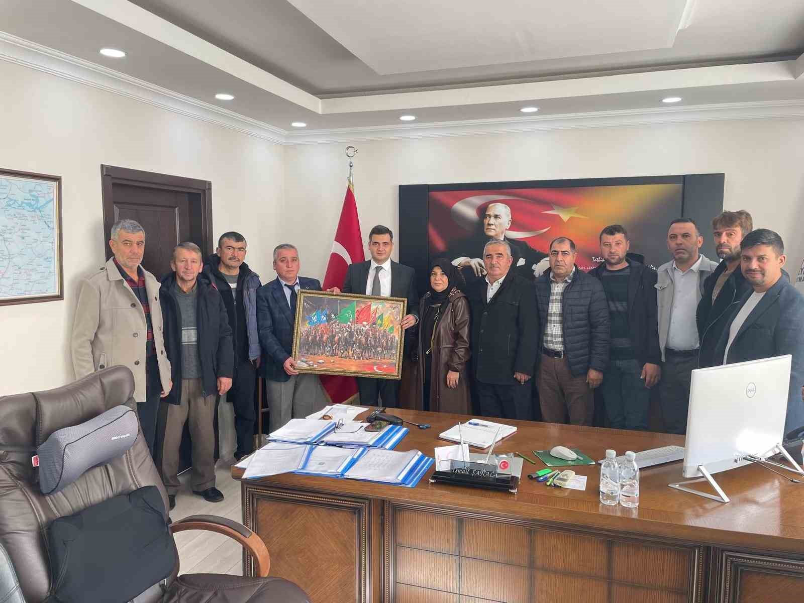 AK Parti’den Beylikova Kaymakamı Şanal’a hayırlı olsun ziyareti