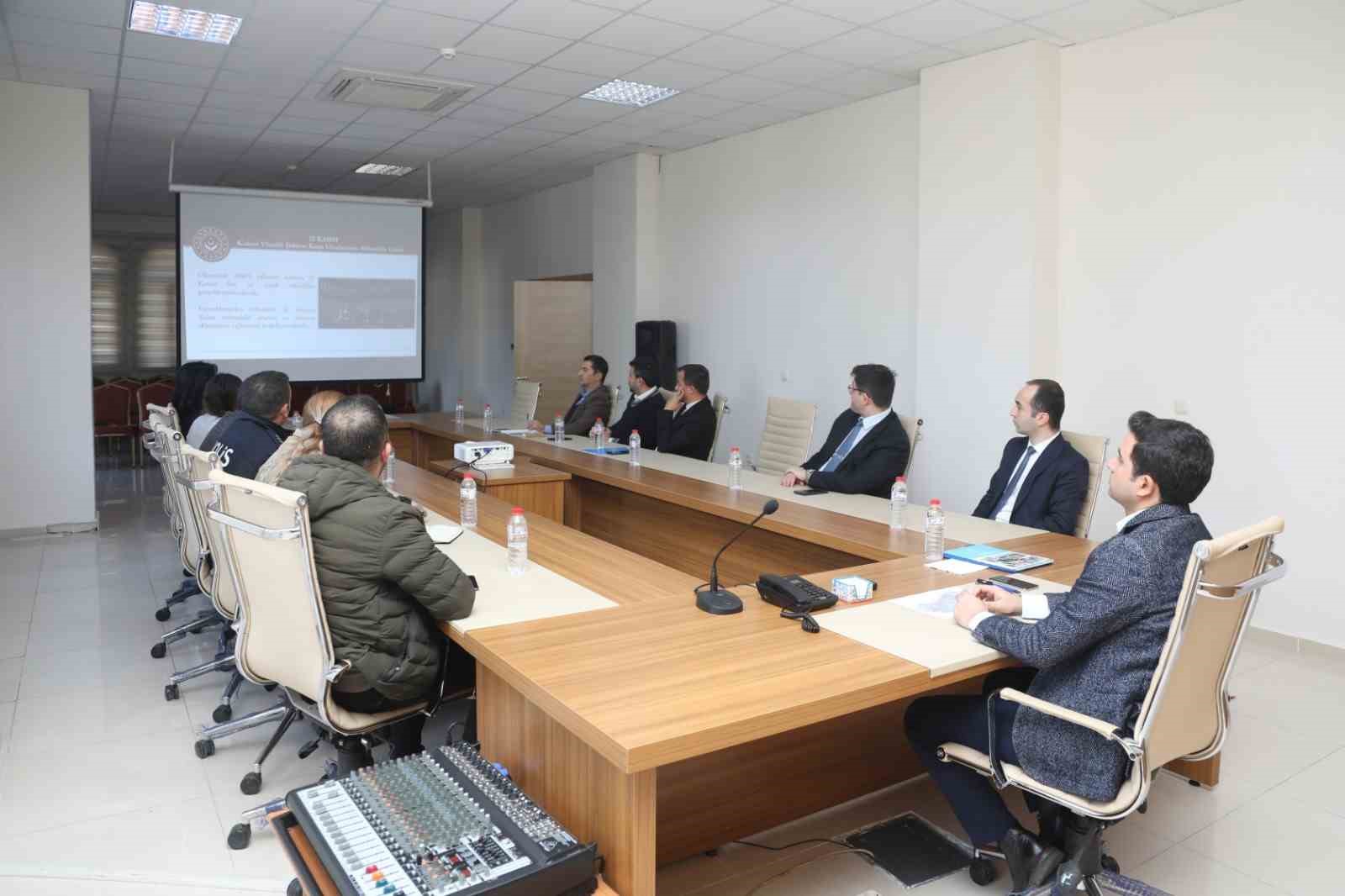 Gen&ccedil;&rsquo;te kadına y&ouml;nelik şiddetle m&uuml;cadele koordinasyon toplantısı
