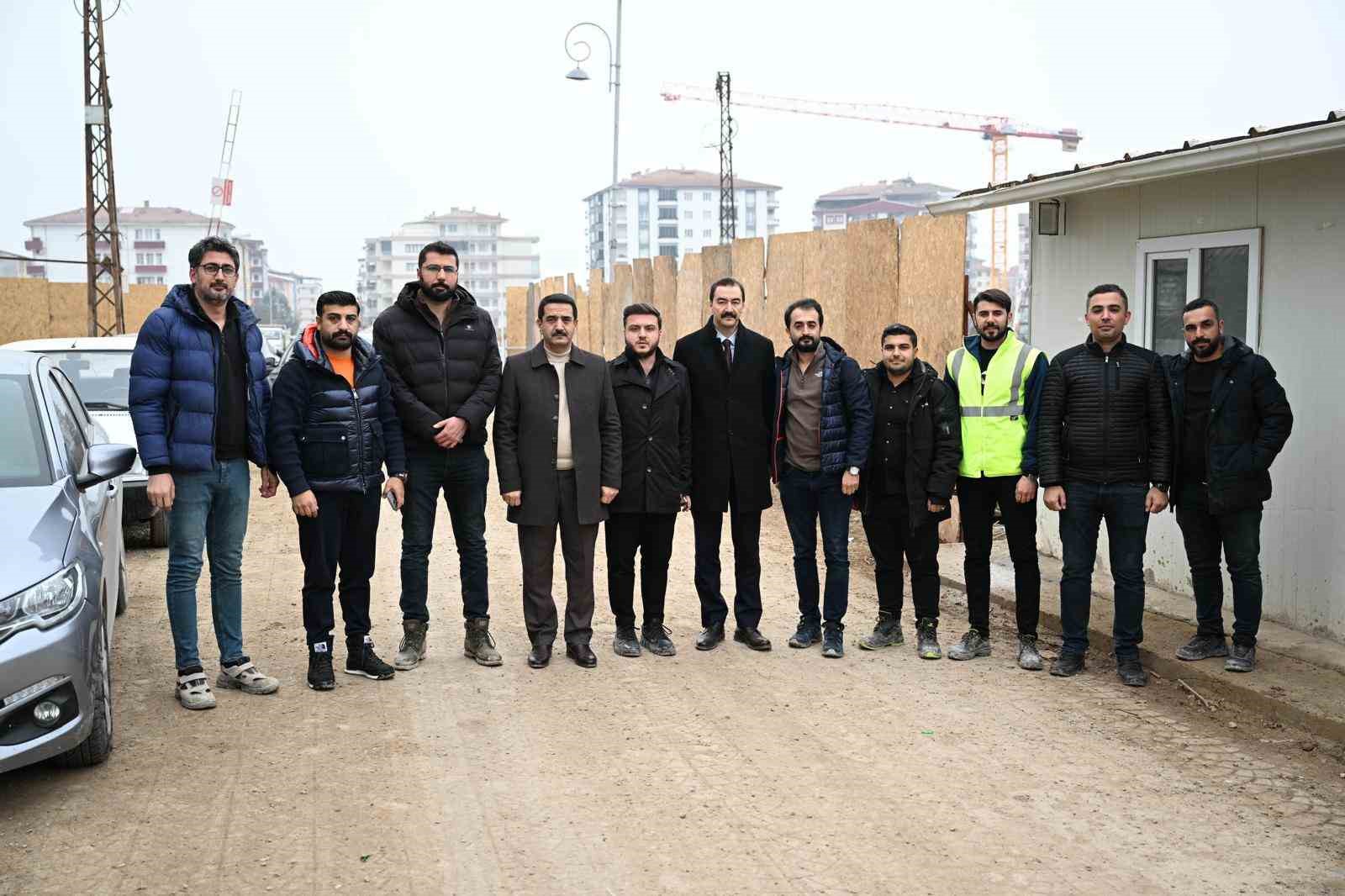 Battalgazi’de depreme dayanıklı yaşam alanları yükseliyor