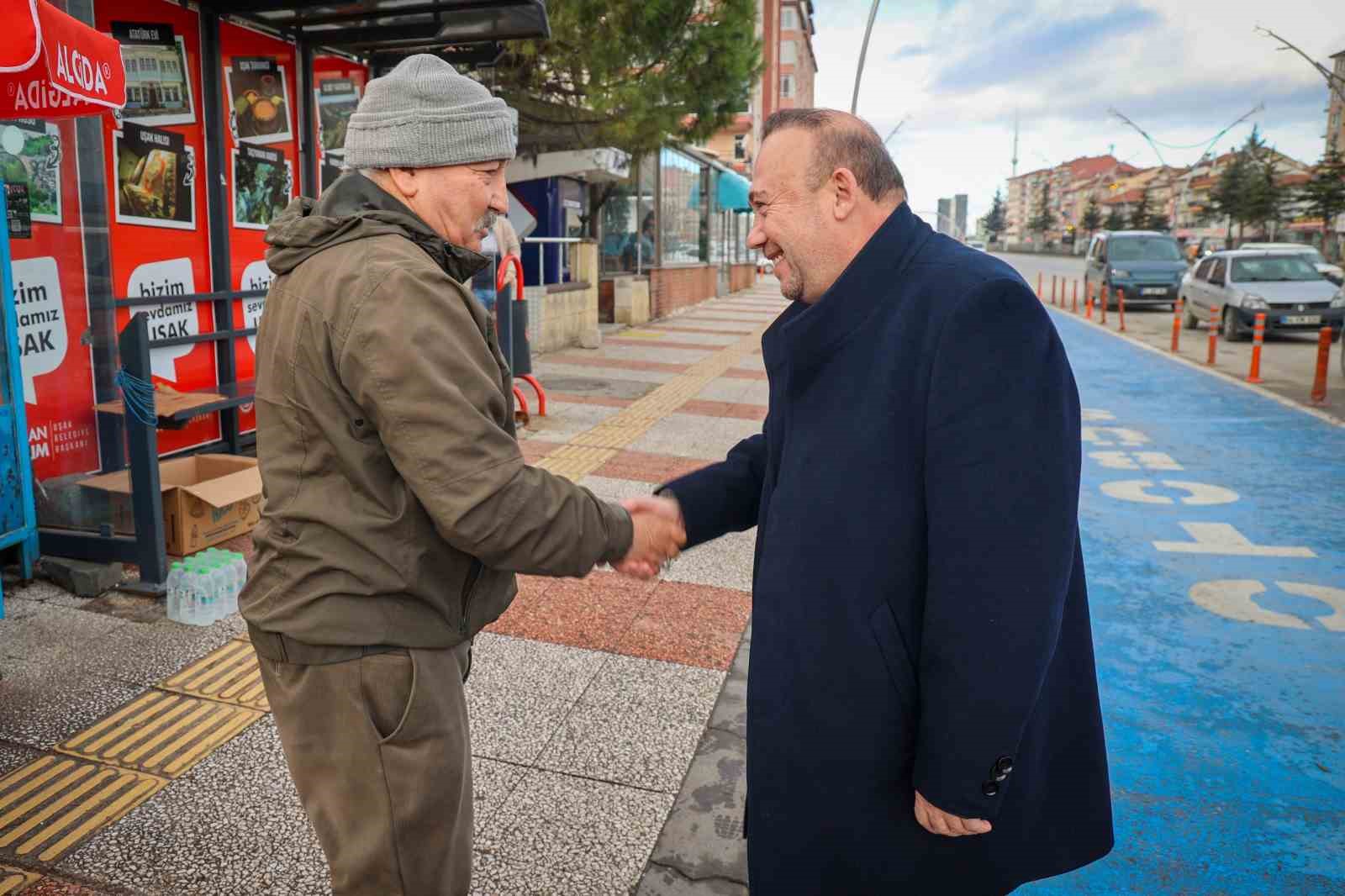 Başkan Yalım esnaflarla bir araya geldi