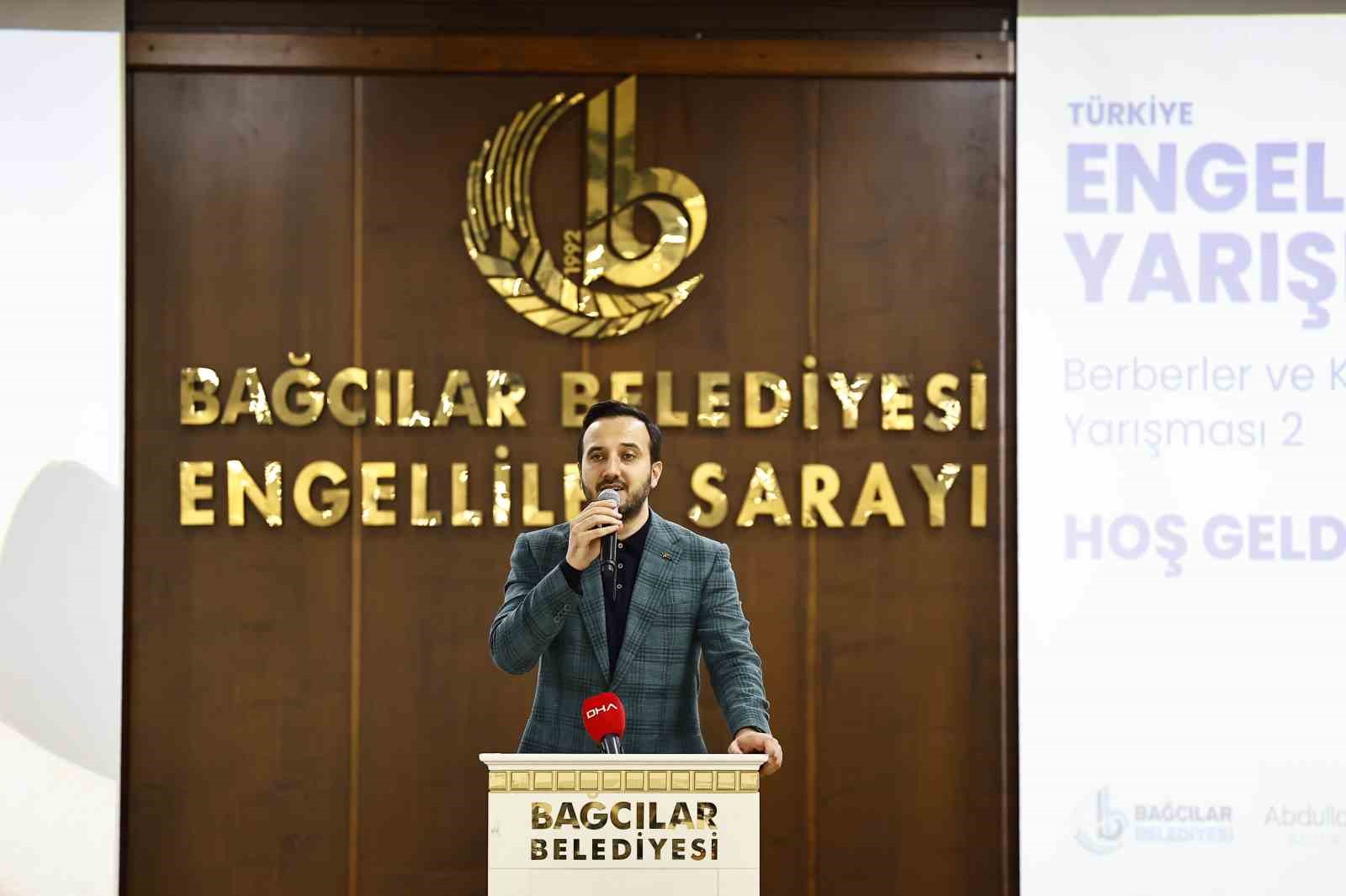 Bağcılar’da dünyanın en iyi kuaförleri engelliler için yarıştı
